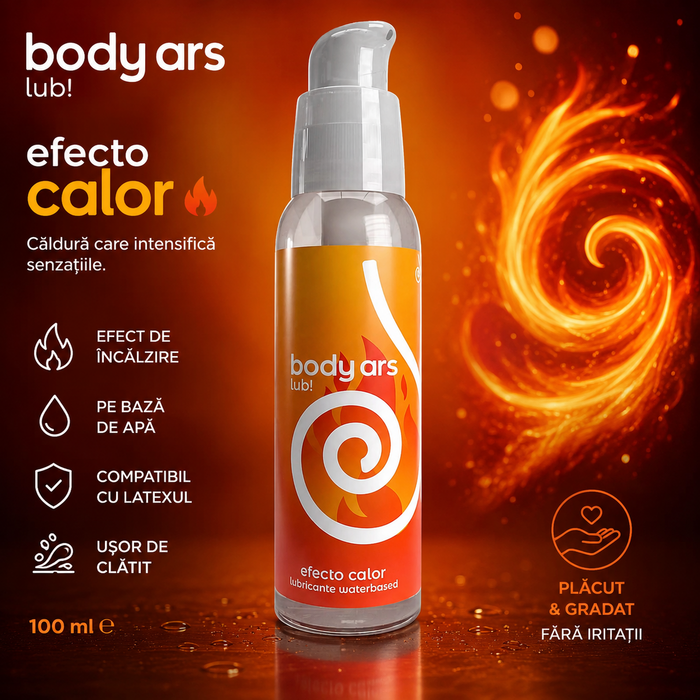 Lubrifiant Body Ars Calor Efect Incalzire-pe baza de apa