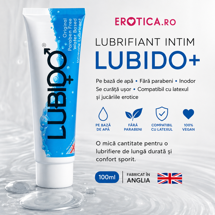 Lubrifiant Intim Lubido 100 ml  -vegan