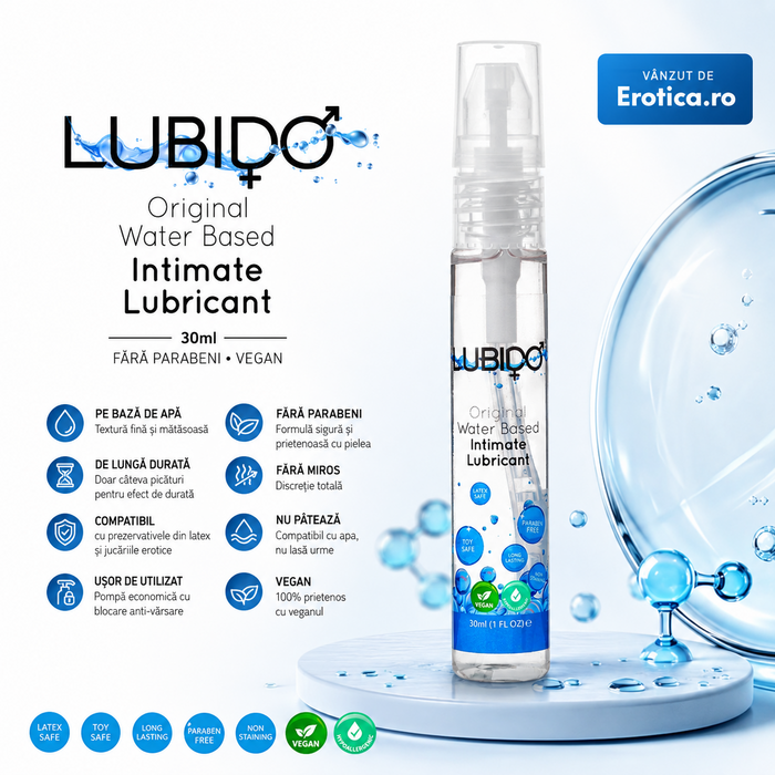 Lubrifiant Intim Lubido 30 ml - hipoalergenic