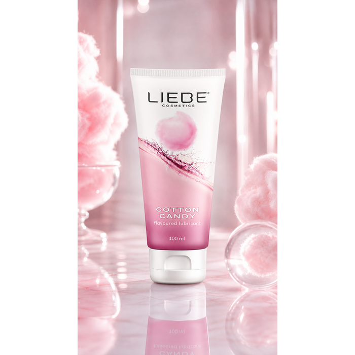 Lubrifiant Intim cu aroma naturala de Cotton Candy, 100 ml_2