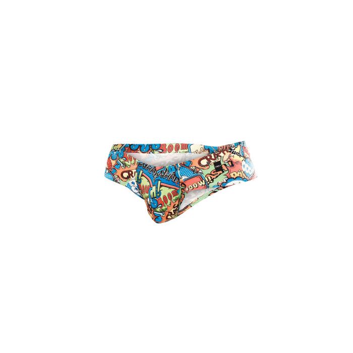 Slip Barbatesc CUT4MEN Cheeky Cartoon, Multicolor