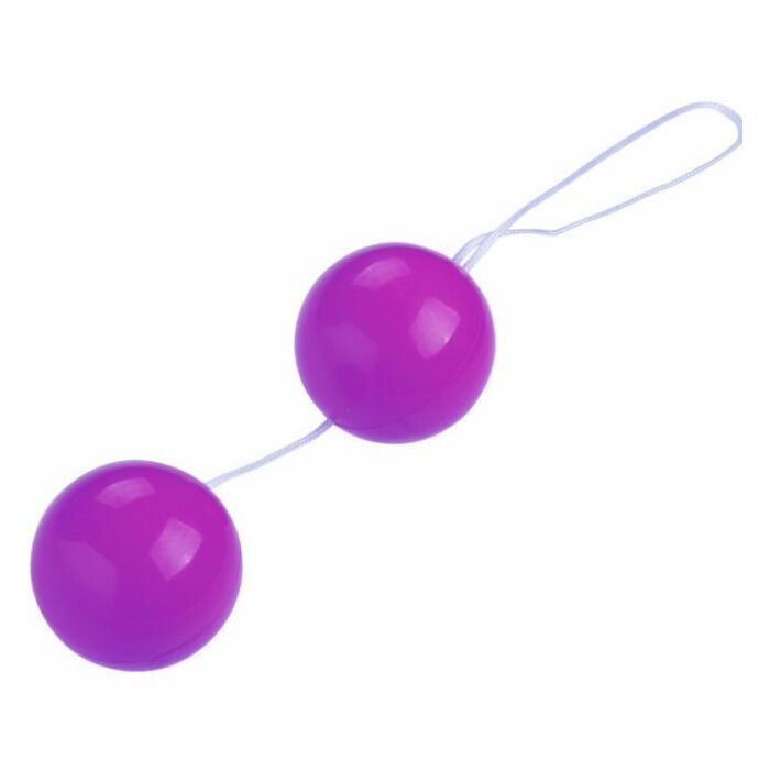 ​Twins Ball - bile vaginale fine pentru antrenarea muschilor vaginali - Exercitii Kegel - Violet