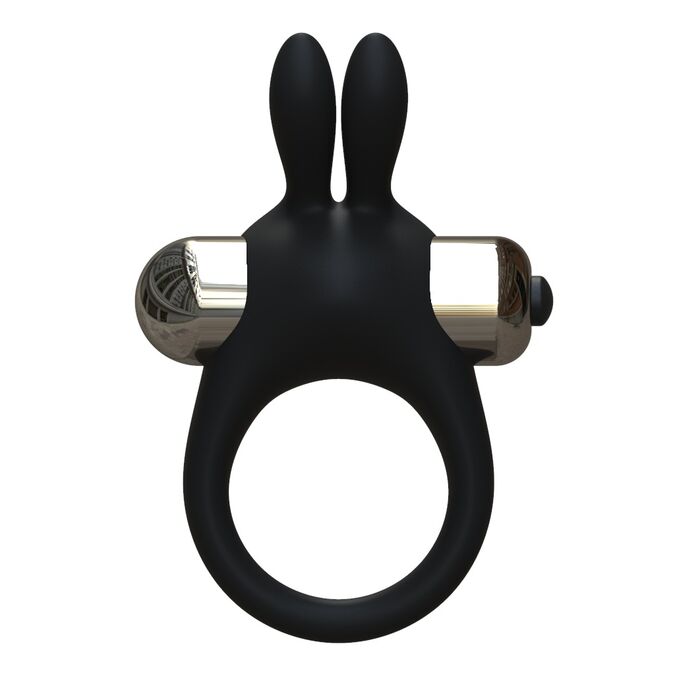 Inel Penis Vibrator JoyRings Iepuras - vedere frontala urechi iepure