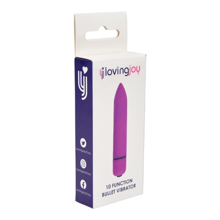 Vibrator Glont Loving Joy Mov - cutie ambalaj lateral social media brand