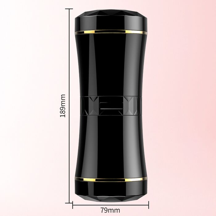 Masturbator Double Ends Cup, dimensiuni 180 mm inaltime, 70 mm diametru