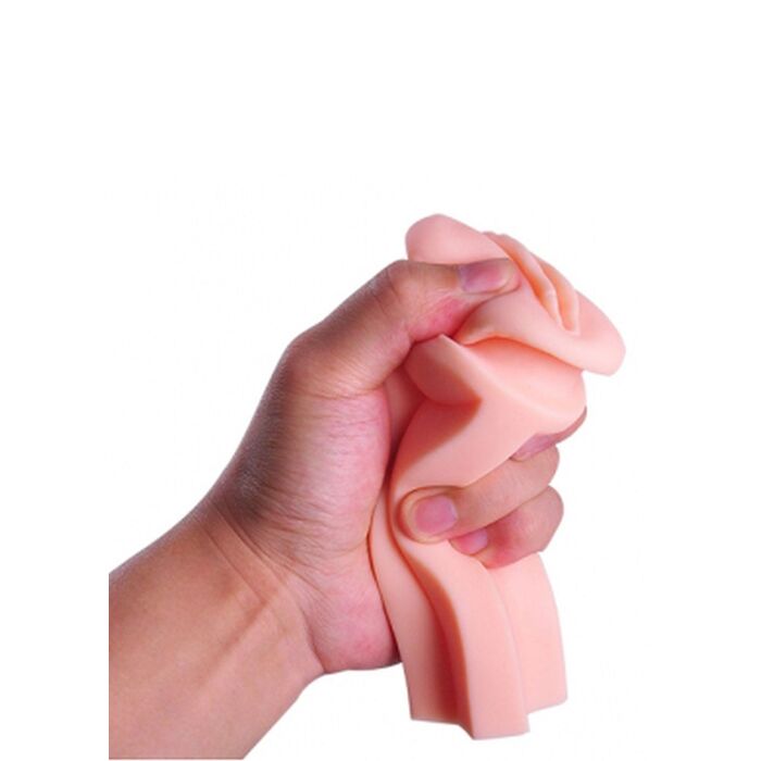Masturbator Passion Cup Vagina 06, tinut in mana, material elastic comprimat