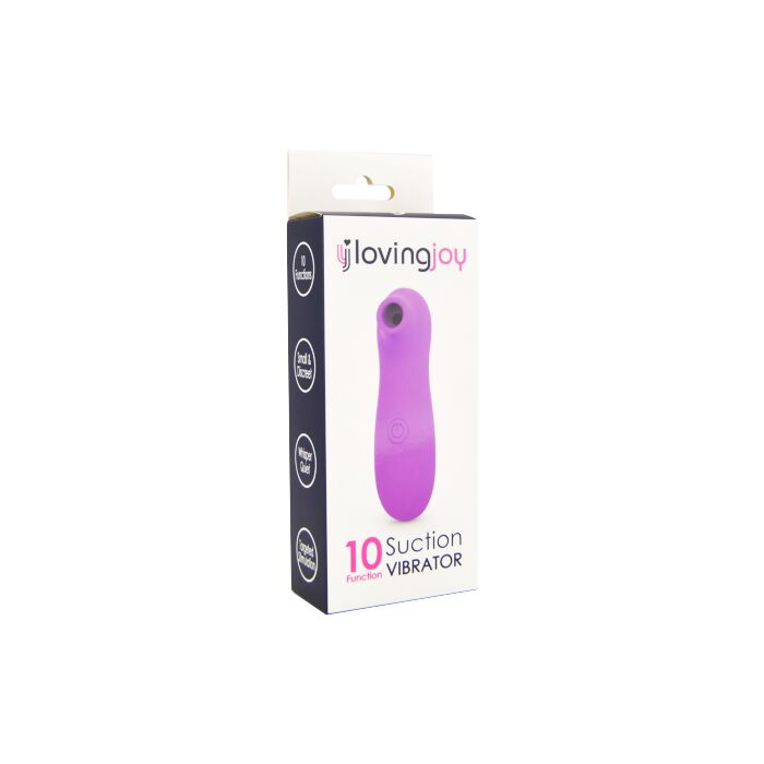 Aparat Vibrator de Supt clitorisul Loving Joy - Visul oricarei femei - 10 Vibratii - Roz Fucsia