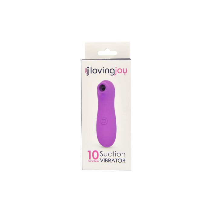 Aparat Vibrator de Supt clitorisul Loving Joy - Visul oricarei femei - 10 Vibratii - Roz Fucsia