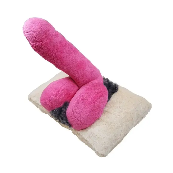 Pernă gigantică cu penis 3D roz