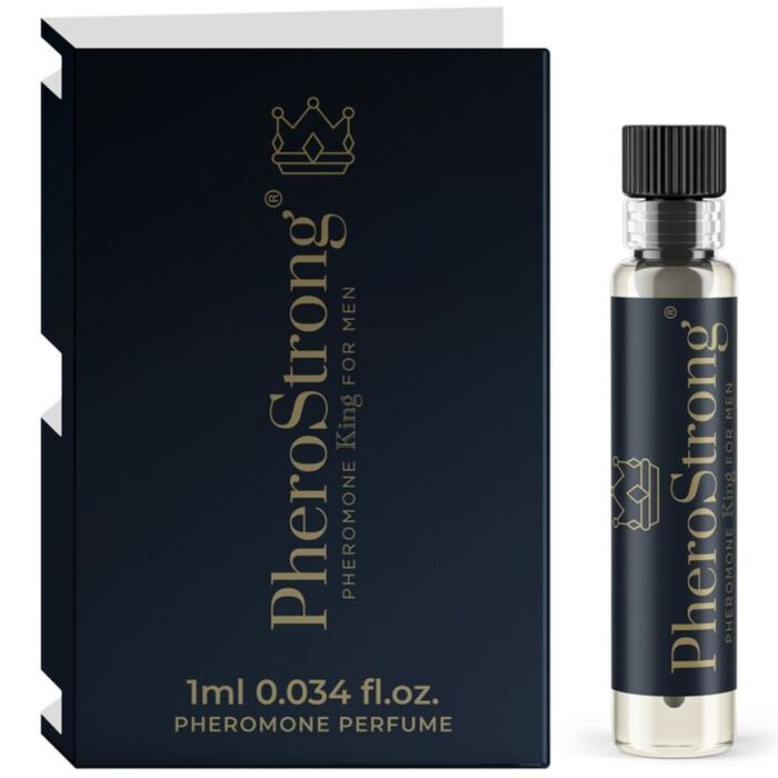 PheroStrong Pheromone King for Men 1ml - cutie si flacon tester