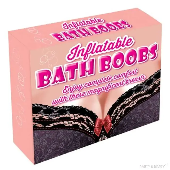 Perna Gonflabila Sexy Boobs Bath Pillow