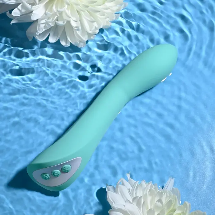 Vibrator Evolved Come With Me Turcoaz - reincarcare USB inclusa