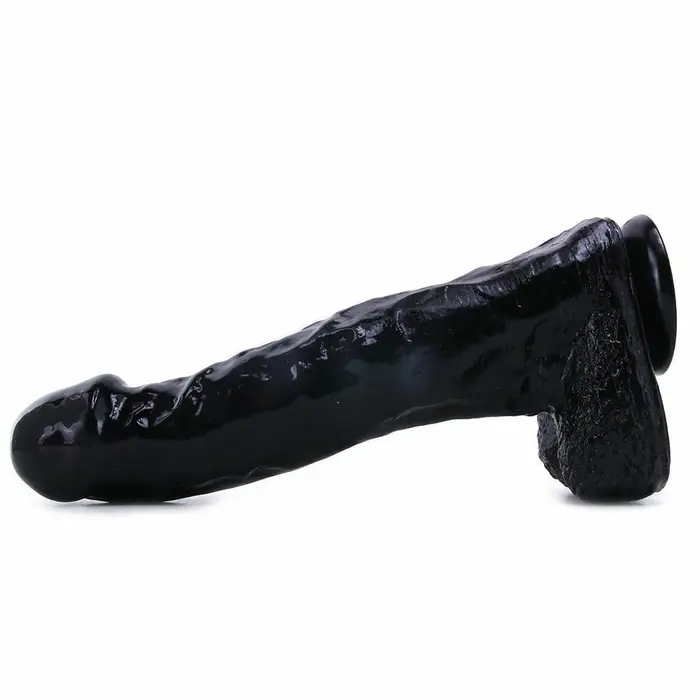 Dildo Realistic XXL Twizted Falcon Negru, 31cm