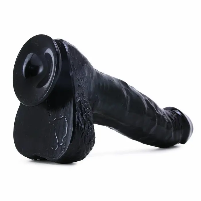 Dildo Realistic XXL Twizted Falcon Negru, 31cm