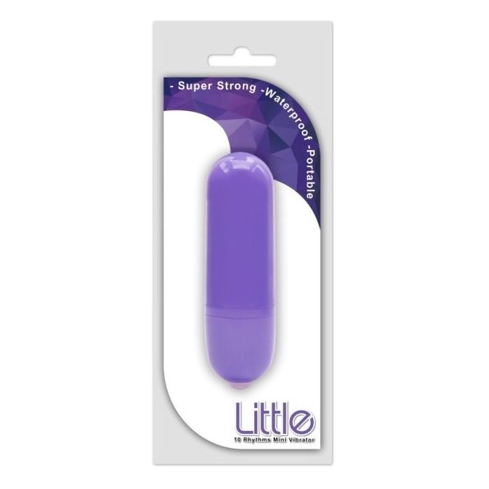 Vibrator Glont Little Purple, 10 Viteze - cutie