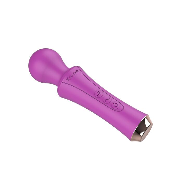 The Personal Wand Xocoon Fucsia detaliu cap flexibil
