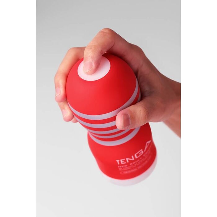 Masturbator TENGA Deep Throat Cup Red
