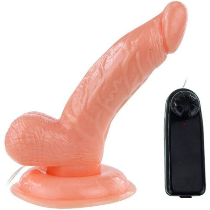 Vibrator cu Telecomanda Super Rota Dong Flesh - cu Vibratii
