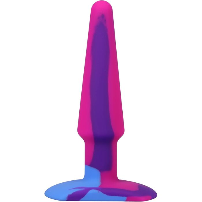Groovy Silicone Anal Plug, 12,7 cm, Berry
