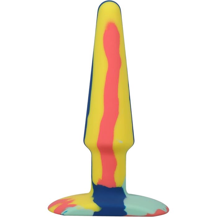 Groovy Silicone Anal Plug, [12,7 cm x 3,2 cm]