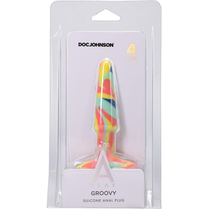 Groovy Silicone Anal Plug, 11 cm ambalaj