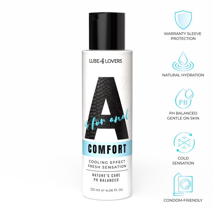 Lubrifiant Anal A is for Anal Comfort 120 ml Lube4Lovers