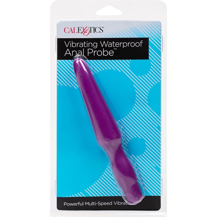 Vibrator Anal Probe Waterproof Calexotics, Purple