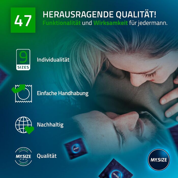 Prezervative MySize PRO 9 marimi disponibile calitate certificata