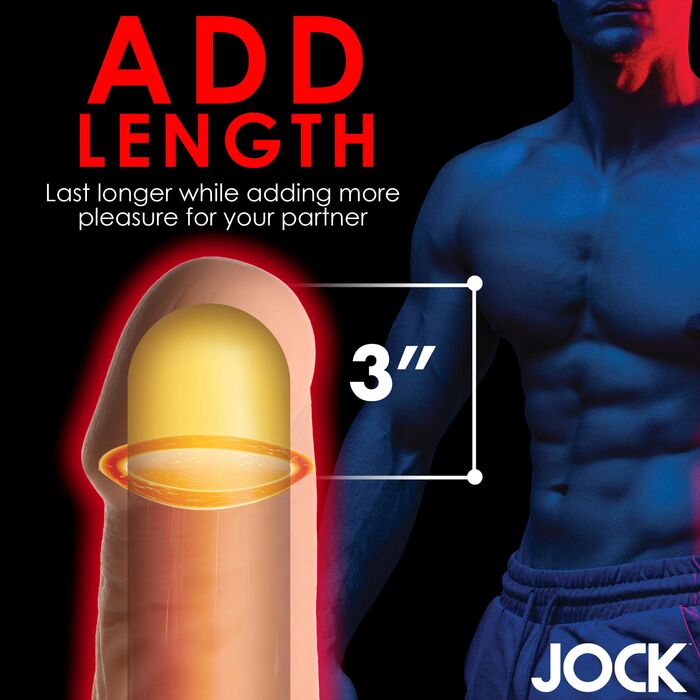 Manson Prelungitor Penis JOCK diagrama interior cavitate 7.6 cm lungime adaugata