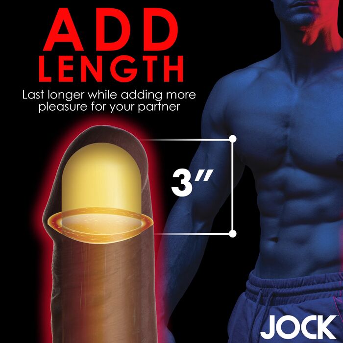 Manson Prelungitor Penis JOCK diagrama interior cavitate 7.6 cm lungime adaugata