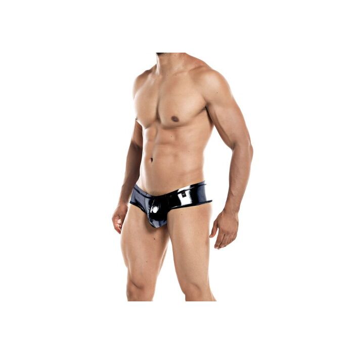 Slip Barbatesc CUT4MEN Cheeky Skai, Negru, profil