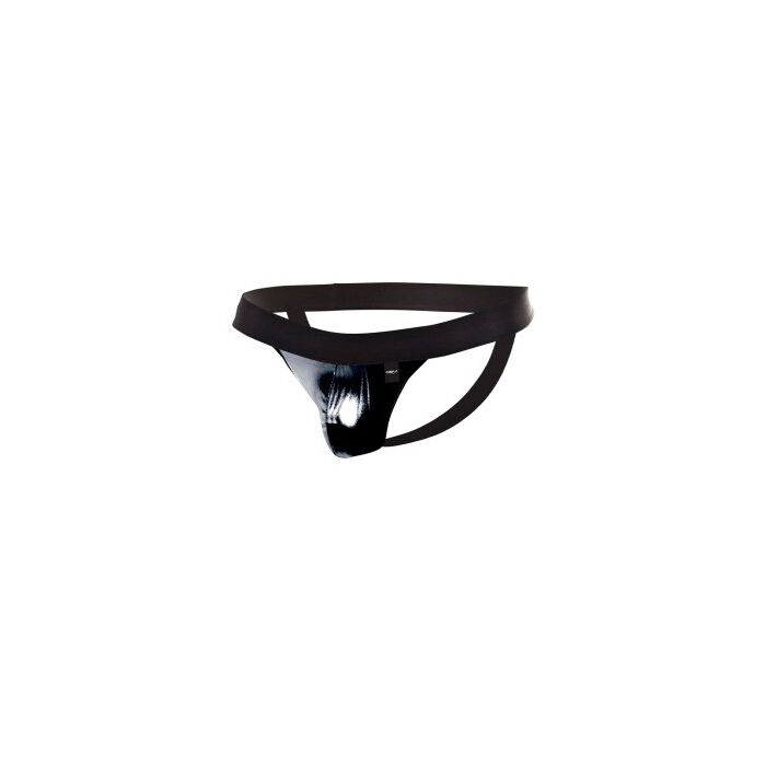Jockstrap Barbatesc CUT4MEN Provocative Skai, Negru, vedere fata