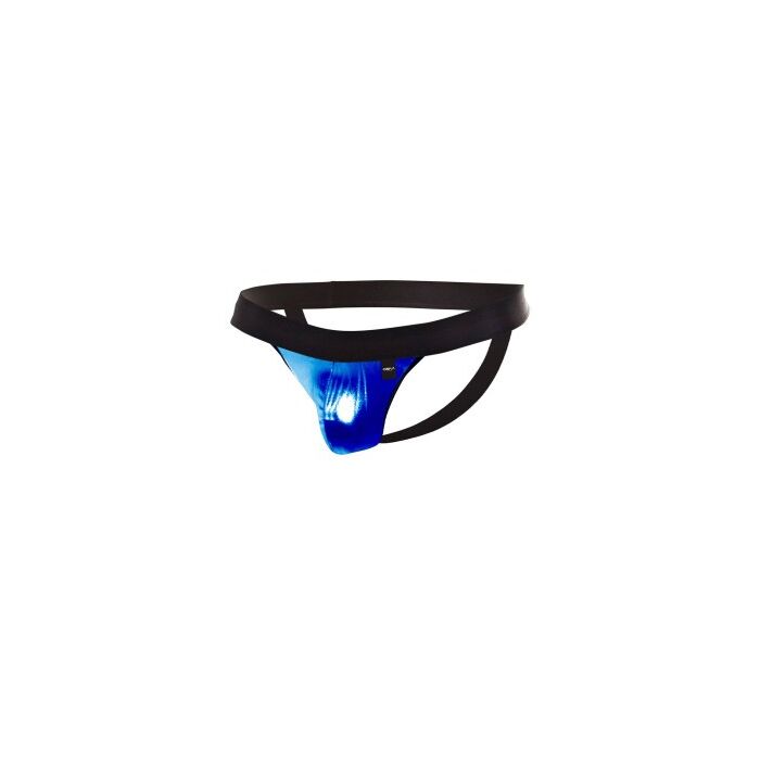 Jockstrap Barbatesc CUT4MEN Provocative Skai, Albastru, vedere fata