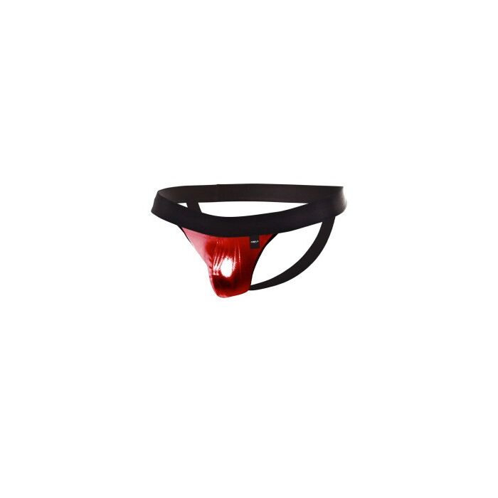 Jockstrap Barbatesc CUT4MEN Provocative Skai, Rosu, vedere fata