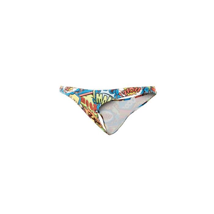 Tanga Barbateasca CUT4MEN Provocative Cartoon, vedere spate