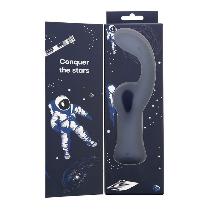 Vibrator punctul P Dreamtoys Startroopers Shuttle albastru, vedere laterala