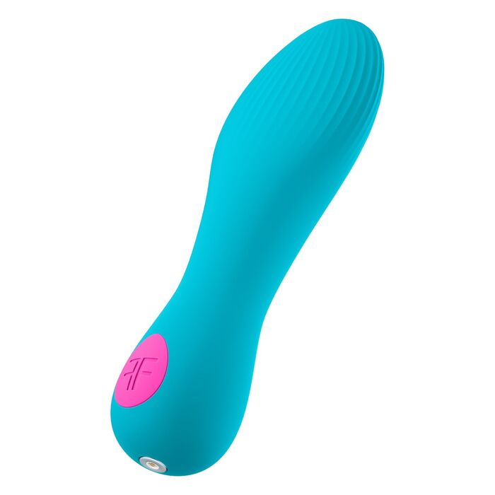 Vibrator Bullet Femme Funn Solia turcoaz, incarcare magnetica