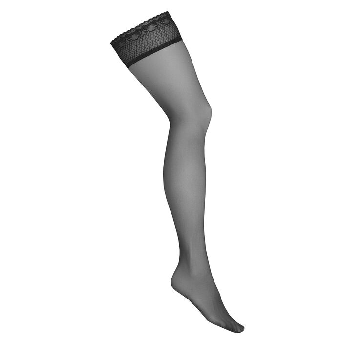 Ciorapi Hold-Up Kotek H015, Negru, L/XL, imagine principala, textura 8den / 9dtex