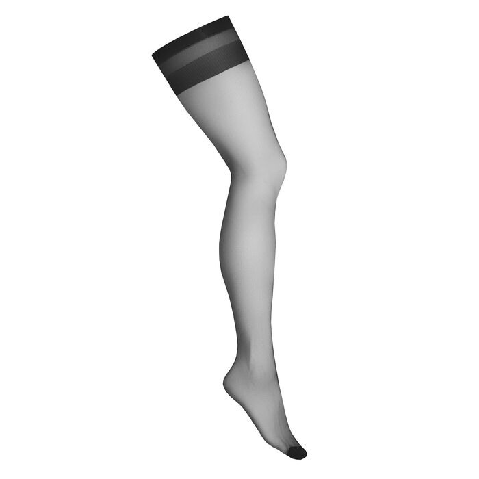 Ciorapi Portjartier Kotek S003, Negru, L/XL, imagine principala, textura 15den / 17dtex