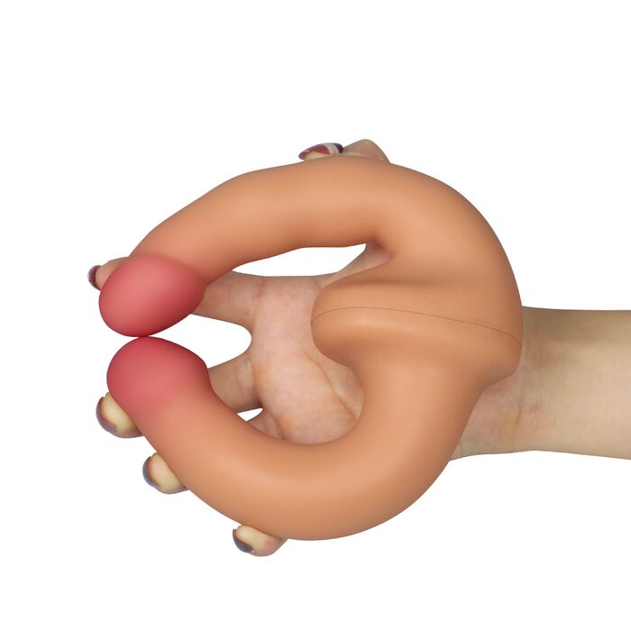 Dildo Dublu Double-Ended Strapless flexibil