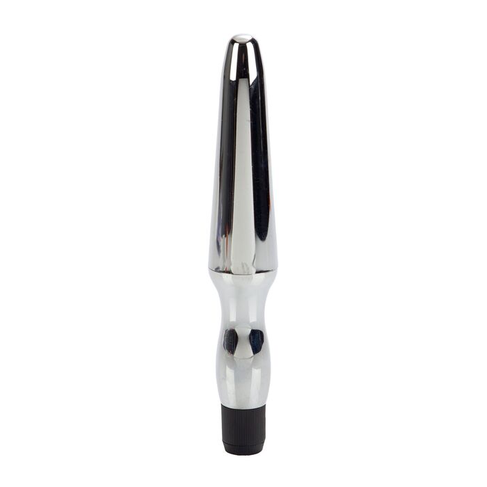 Sonda Anala Vibratoare CalExotics Waterproof, Argintiu, imagine principala