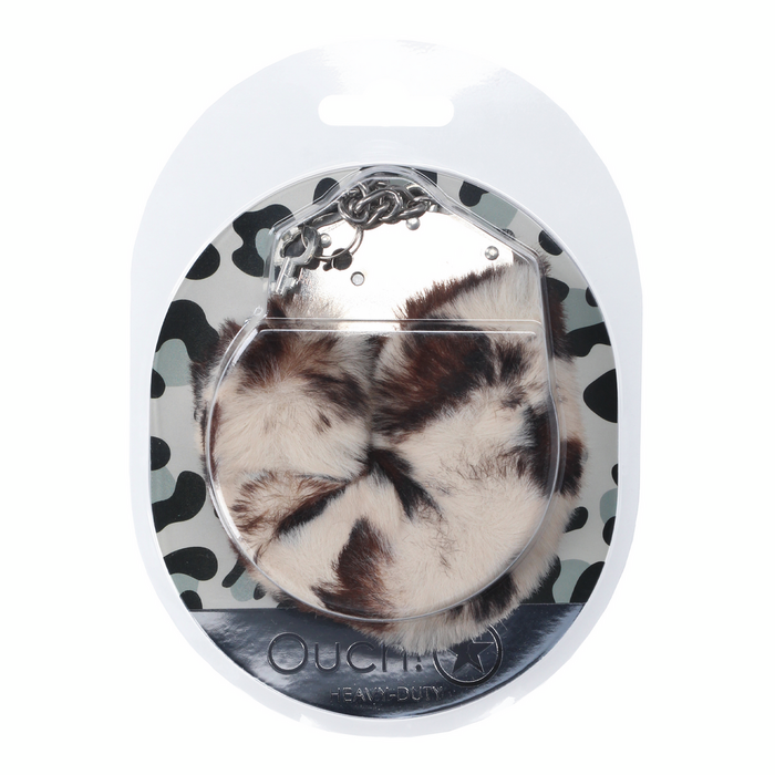 Catuse Pufoase Snow Leopard detaliu mecanism blocare