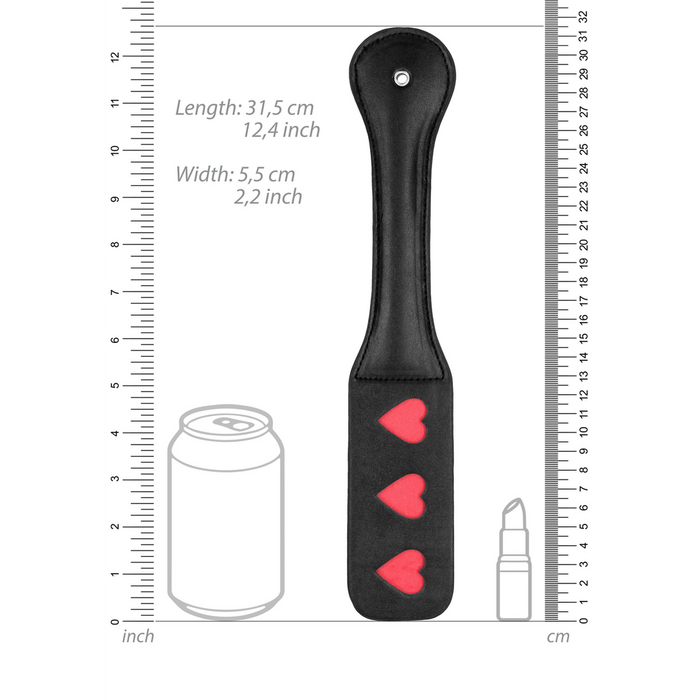 Paddle Hearts Ouch detaliu maner