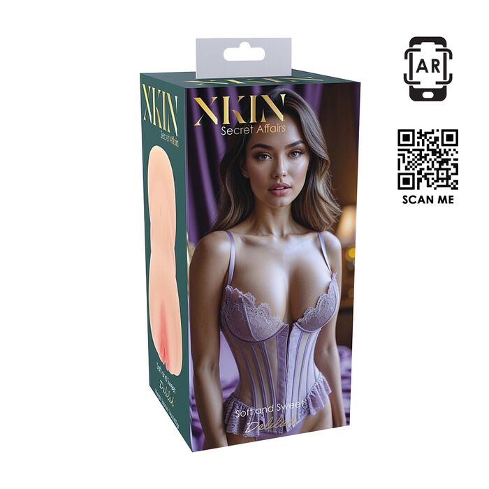Masturbator Soft and Sweet Delilah Secret Affairs Natural detaliu textura interioara
