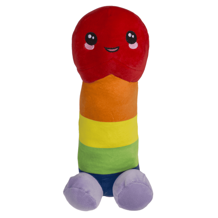 Plus Penis Curcubeu 30 cm cu eticheta produs
