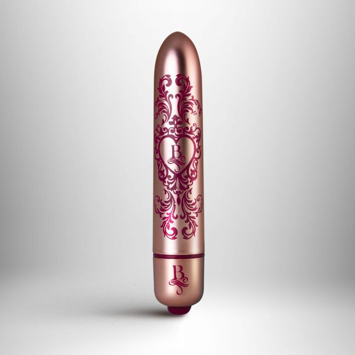 Mini Vibrator Rocks Off Boudoir Promenade, produs pe fundal alb