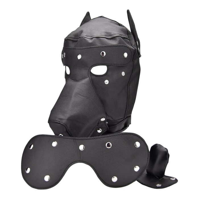 Set Masca Catel Bound to Please Dog Mask