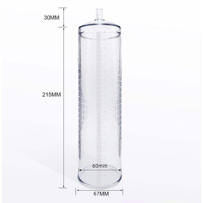 cilindru gradat Pompa cu vacuum