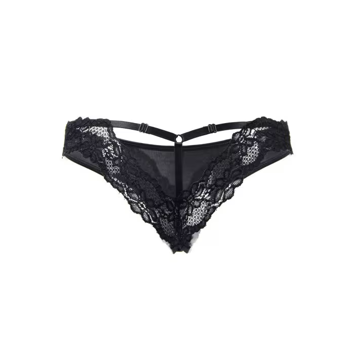 Chiloti femei Brasilian Style Tanga P5167 Negri