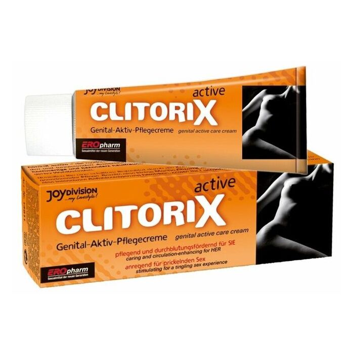 Crema Orgasm Femei JoyDivision ClitoriX Active 40ml, cutie si tub, vedere principala